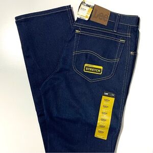 NWT Lee Regular Fit Jeans - Comfort Stretch & Straight Leg - 33 | 34